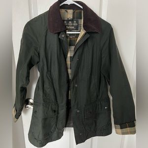 Barbour Waxed Beadnell Jacket, US 2 UK 6